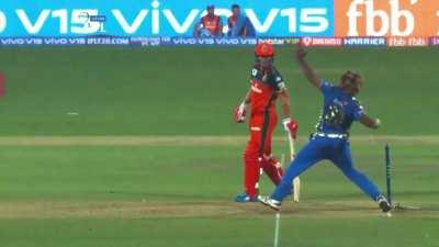 Controversial end to a Great match RCB vs MI 2019