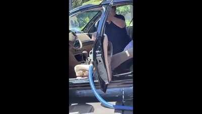 WCGW smoking some meth then trying to clean your car
