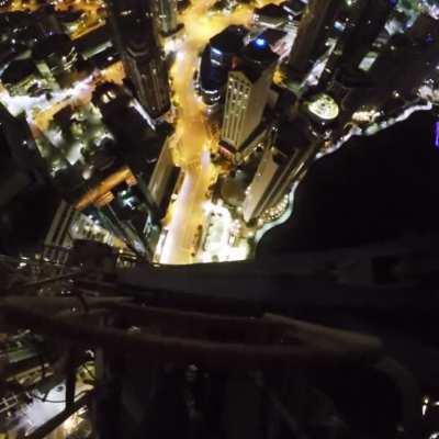 An edit of my latest crane climb, featuring a security guard on the toilet.