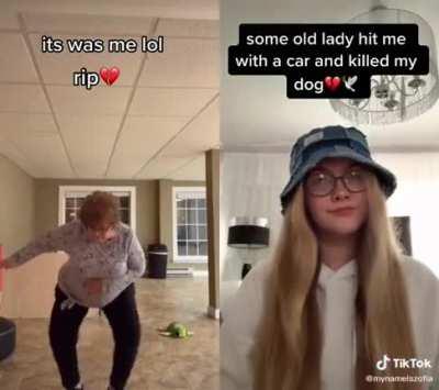 it's sad and funny at the same time