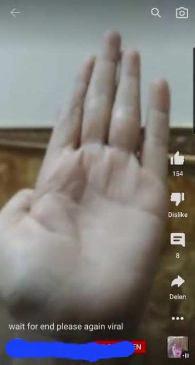 kid on youtube shorts is a magician