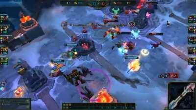 Bard with Collector is able to execute with his ultimate.