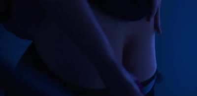 Sarah having sex on the stairs 