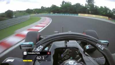 ONBOARD: Lewis Hamilton's Pirelli pole position lap in Hungary