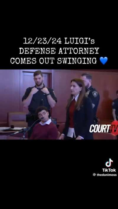 I think I heard laughter as Luigi's lawyer shut up the mayor of New York 🤣