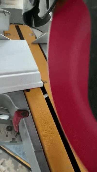 Just a thin slice would do.