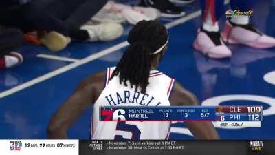 [Highlight] Matisse Thybulle makes two clutch free throws to secure the 76ers win over the Cavs 113-112