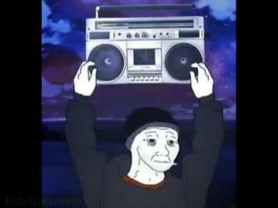 Lay all your love one me, but wojak feels your pain (made by me)