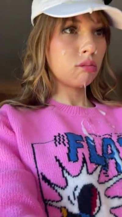 All over my sweater 💦💦