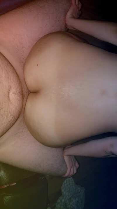 Thanks to a fellow redditor inviting me over to have his Fiance ride me. Loved watching her take control..