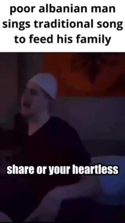 Poor guy😥 I hope someone helps him