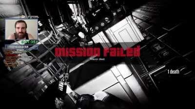 Australian streamer losing his mind after streaming no hit run in GTA 5 for 5 hours