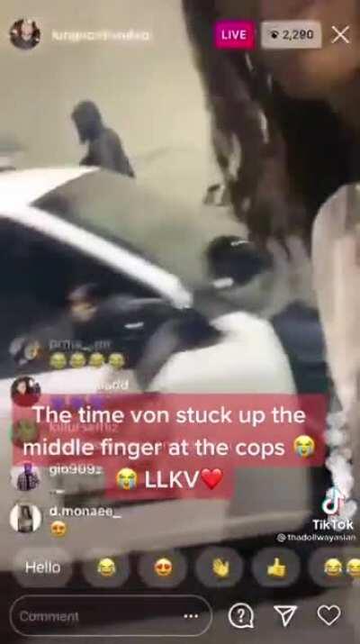 Von didn’t give af 😂