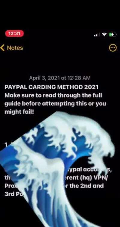 Paypal method going for 25 add the snap/insta hack method all together for 60. Hmu no bs u will be blocked