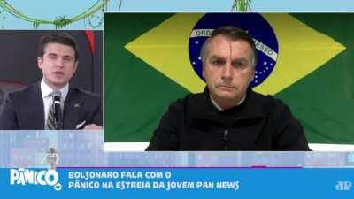 Bolsonaro PUTO com o Marinho foi a melhor coisa do meu dia