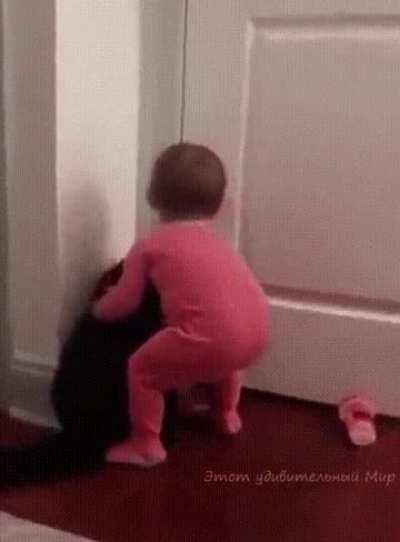 You cannot even open a door... let me!