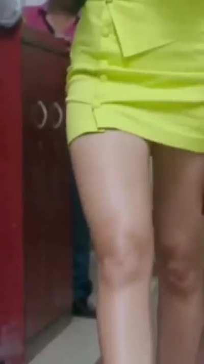 Shiny legs of kriti sanon