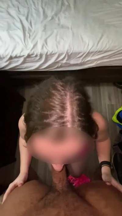 First rule when giving a bbc a blow job is to always swallow