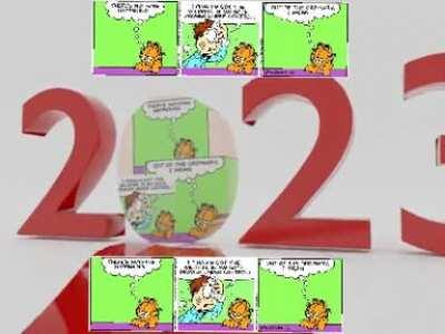 NEW YEAR , NEW FUNNY COMIC MY GRANDSON SHOWED TO ME