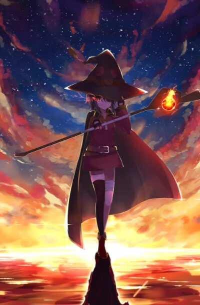 Edited some cool megumin art I found