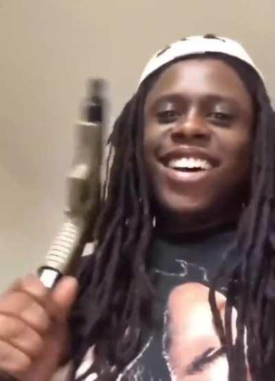 Discharging firearm in house