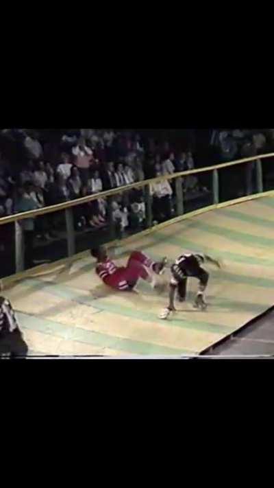 Old Roller Derby. Harold Jackson. 1985