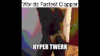 this man hyper twerking 😱
