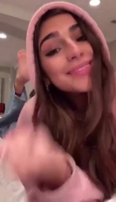 She’s always teasing 