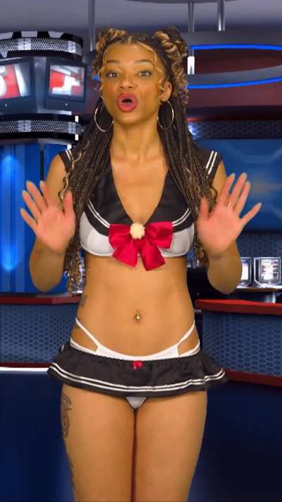 Tia's cute Sailor Moon outfit