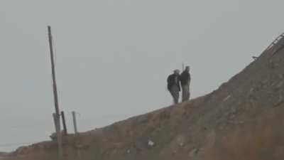 Sniper tracer round bounce off after hitting Target