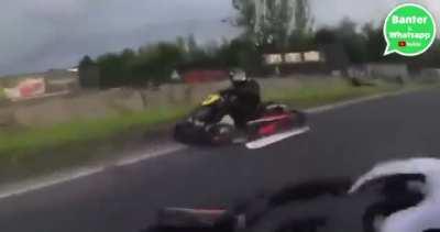 This new VR Mario Kart is intense af…