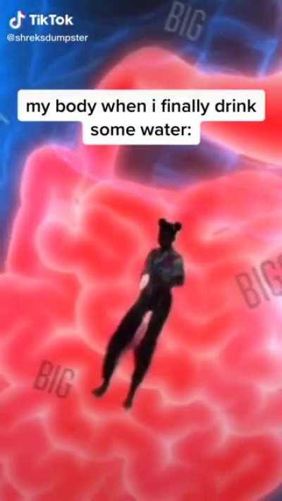 Drink water