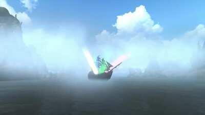 Friend:THERE IS A SHIP! Me: its just a skelly one. Friend: how do you? The ship: