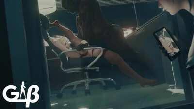 Tifa recording Scarlet getting dominated (GeneralButch) [Final Fantasy]