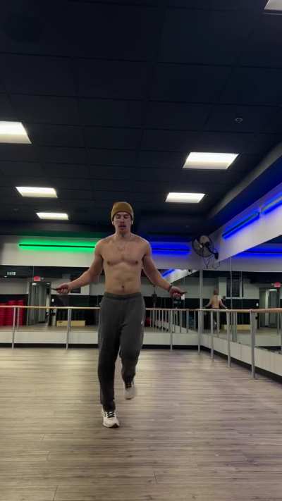 Jump roping for the cut