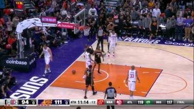 [Highlight] Biyombo gets the and 1 after being pushed by Hyland. Assessed as a flagrant 1