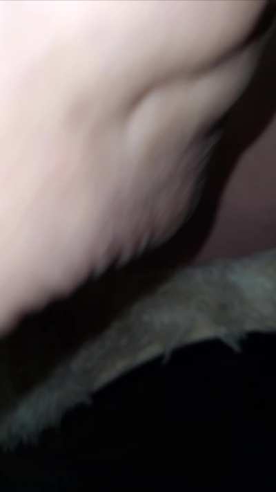 Playing with one of my favorite toys! Love how it sucks my clit while I pound my pussy!