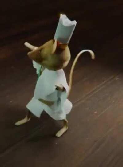 You have encountered the dancing rat priest