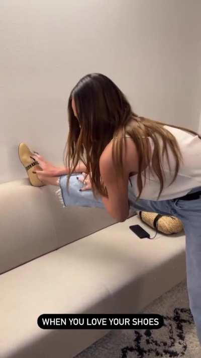 When you love your shoes - July 10, 2024