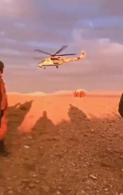 Lots of hate regarding Pakistani helicopters on this sub so here is a Pakistani Mi-35