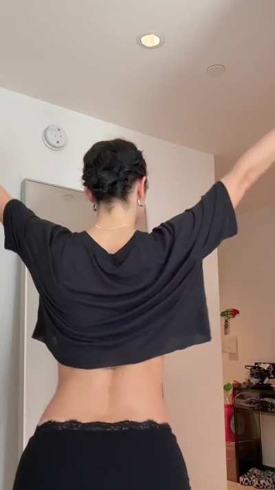 Dancing in black - TikTok 8/24/2025