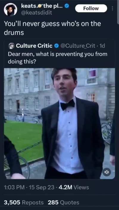 Because of course it is