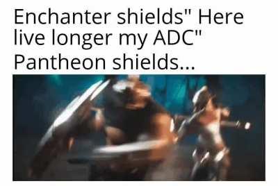 Don't need to protect the ADC if the enemy is dead