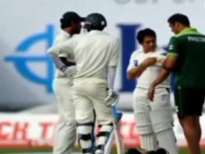 Rare: Saeed Ajmal gotta be giving these post match interviews while being drunk.