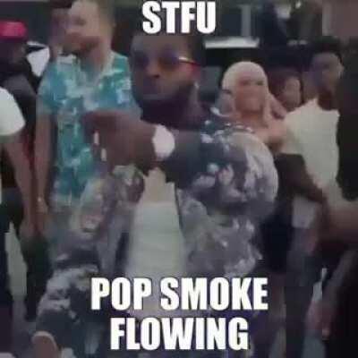 Stfu listening to Pop Smoke