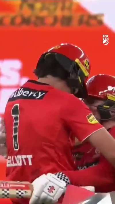 What a game of cricket! 19 year old Oliver Peake won the match for the Renegades.| BBL