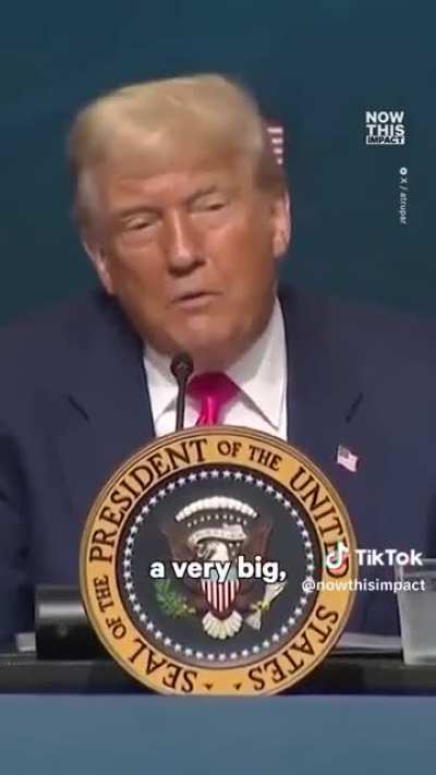 Trump openly talking about bribing members of Congress