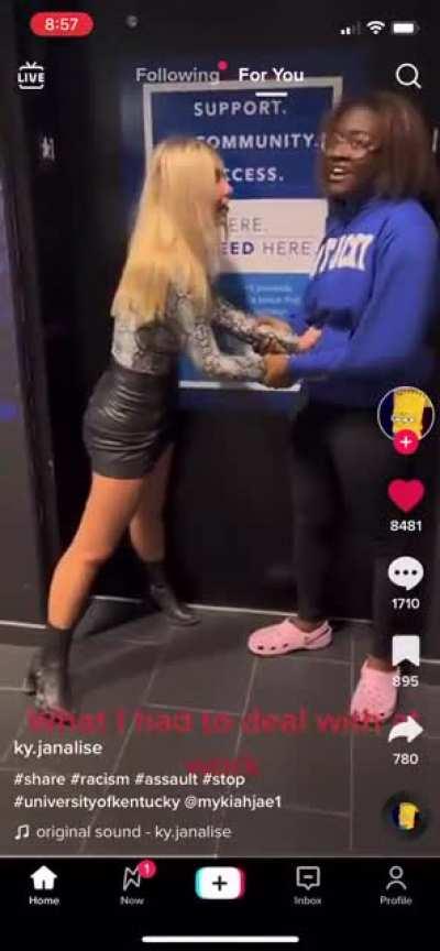 University of Kentucky student Sophia Rosing arrested and charged after assaulting another student who was at work and calling her a “N-word bitch”