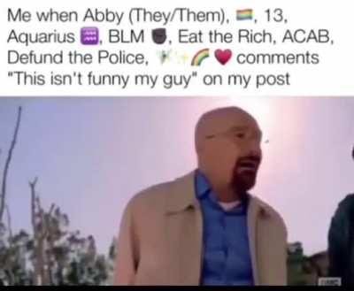 This isn’t funny my guy