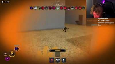 There should be a mode where the monsters are just lil guys (clip from flipop’s video, link in comments)